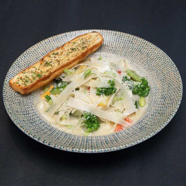 Sorena's Lemon Truffle Fettuccine is perfect to get your fix on World Pasta Day