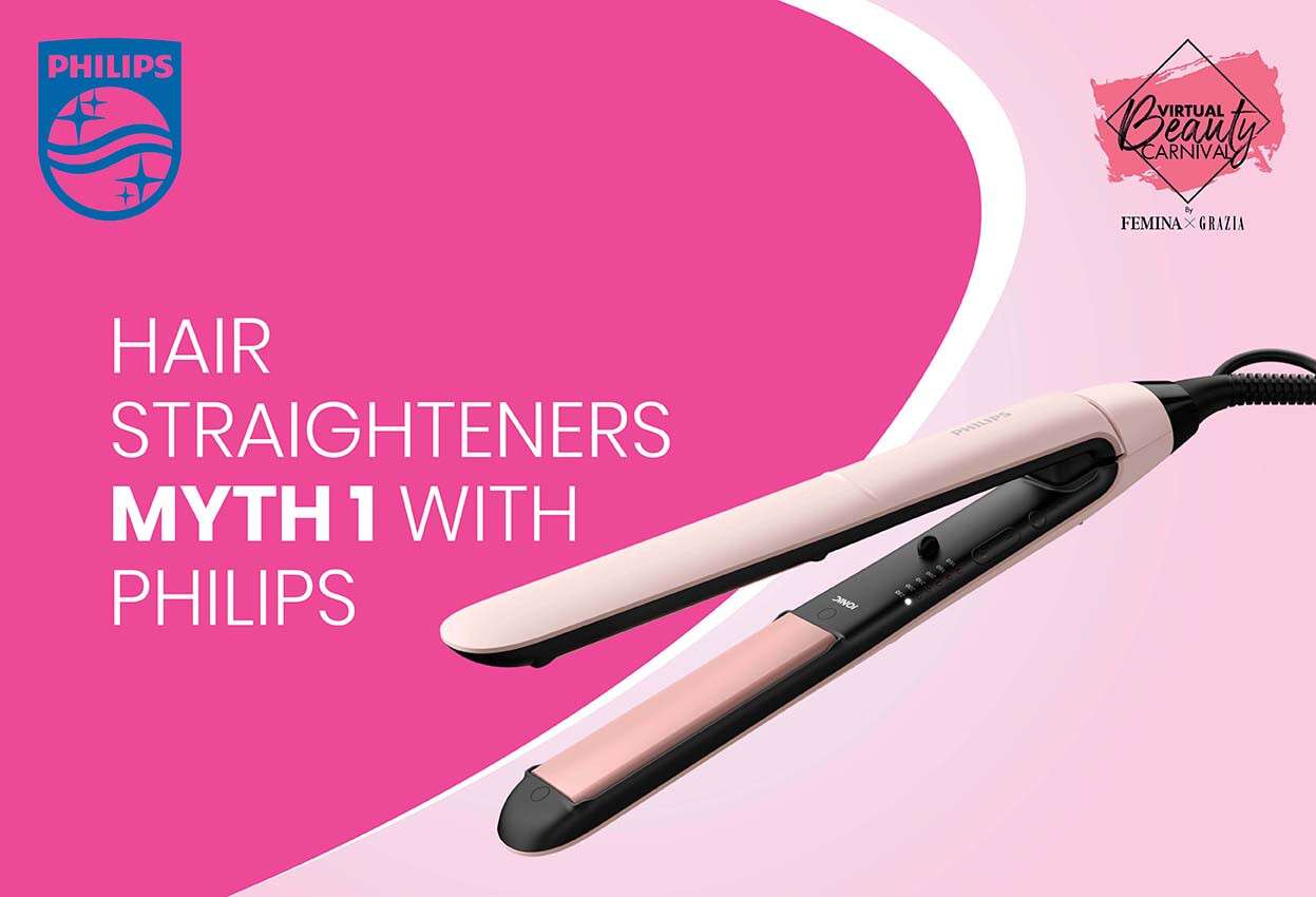 Hair Straighteners Myth 1 with Philips