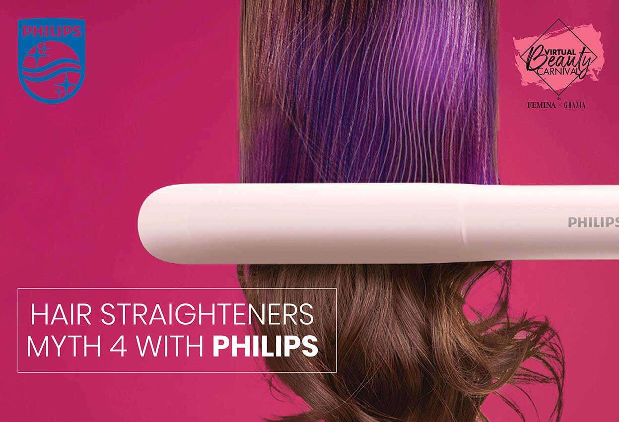 Hair Straighteners Myth 4 with Philips