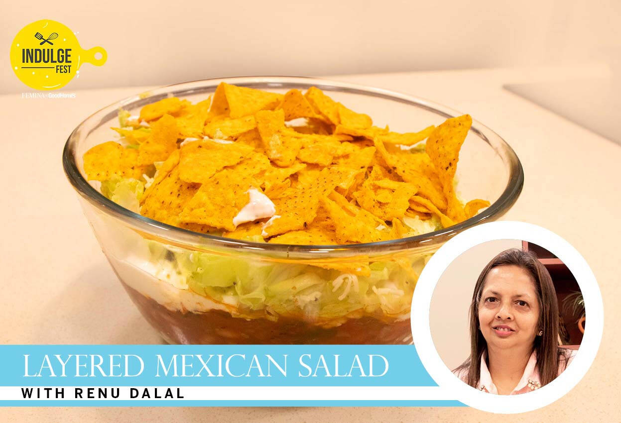 Layered Mexican Salad with Renu Dalal