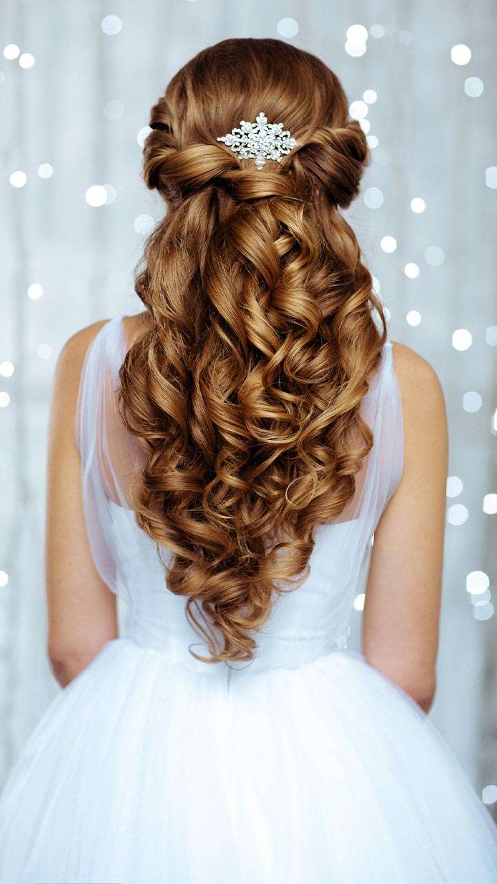 खुद से बनाये सुंदर Hairstyle शादी पार्टी के लिए| Easy Hairstyle For Open  Hair | In this video i'll be showing you खुद से बनाये सुंदर Hairstyle शादी  पार्टी के लिए| Easy