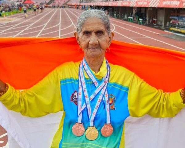 94 वर्षीय एथलीट भगवानी देवी ने वर्ल्ड मास्टर्स एथलेटिक्स में जीते तीन पदक