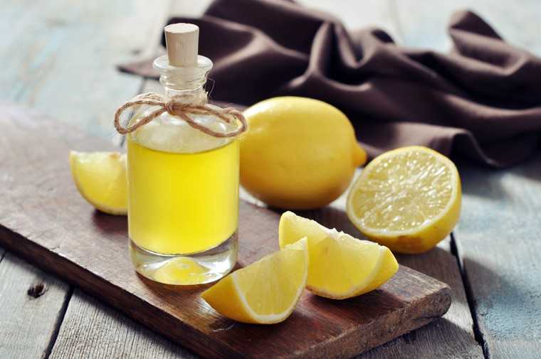 Apply lemon oil for healthier and brighter nails