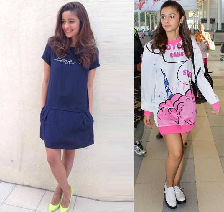 alia bhatt short frock