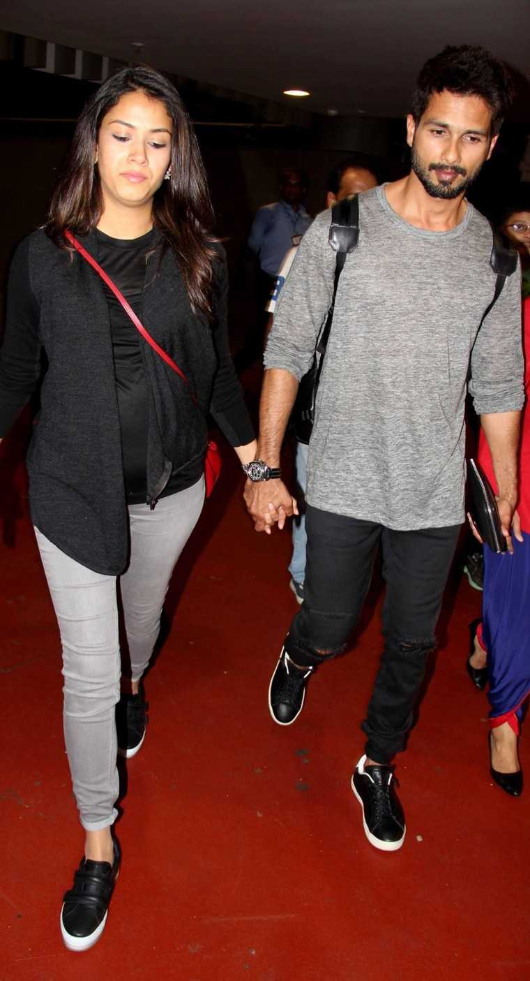 Shahid and Mira’s one year of marriage in pictures