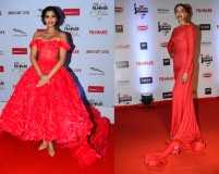 Fashion face off: Sonam Kapoor and Deepika Padukone in red