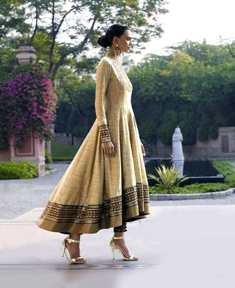 asymmetrical anarkalis