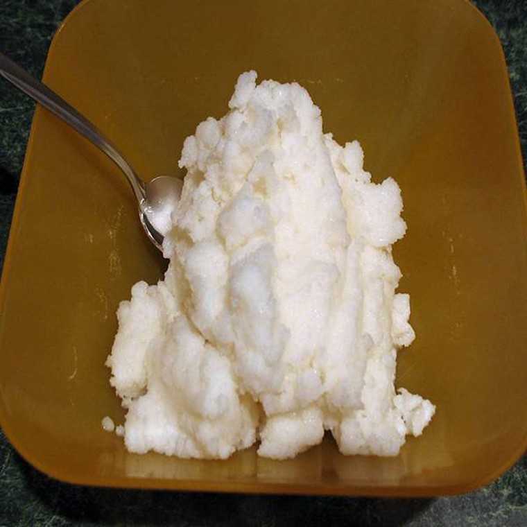 Snow cream