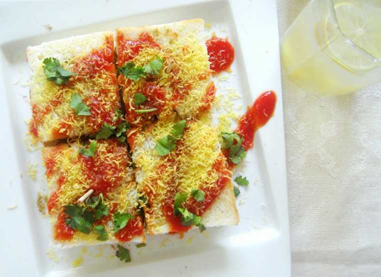 mumbai style quick sandwich