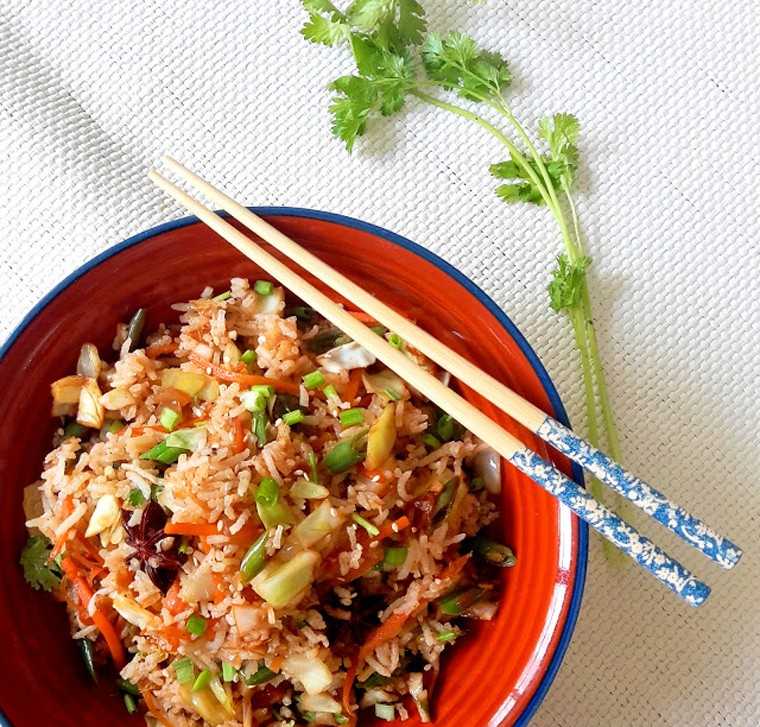 vegetable fried rice