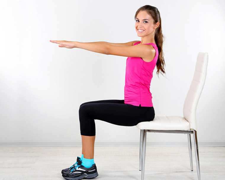 5 exercises to do using the chair | Femina.in