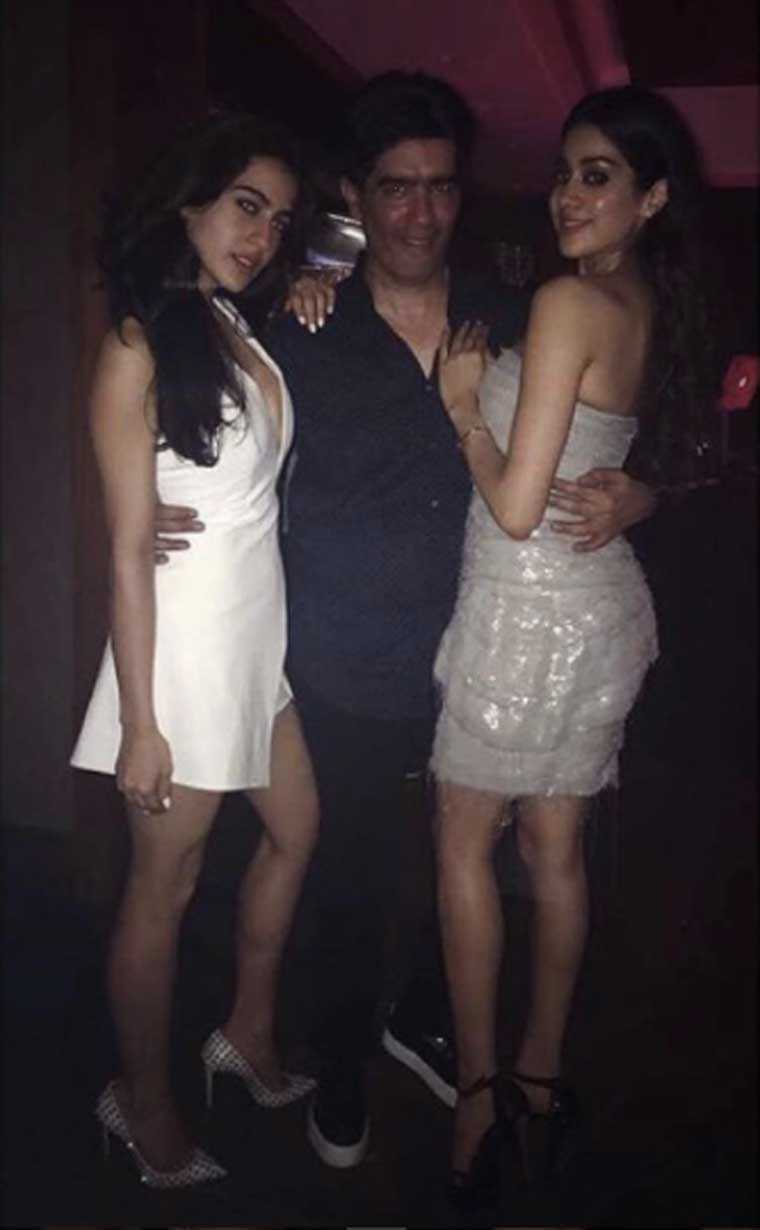 Sara Ali Khan Threesome Porn Xxx - It girls, Sara Ali Khan and Jhanvi Kapoor | Femina.in