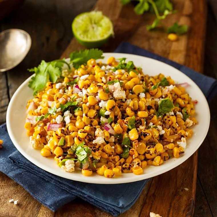 Mixed sprouts corn chaat