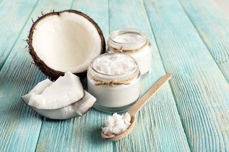 Coconut oil and camphor