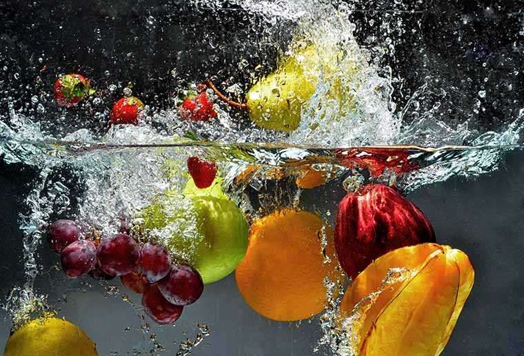 Eat a lot of fruits and drink plenty water