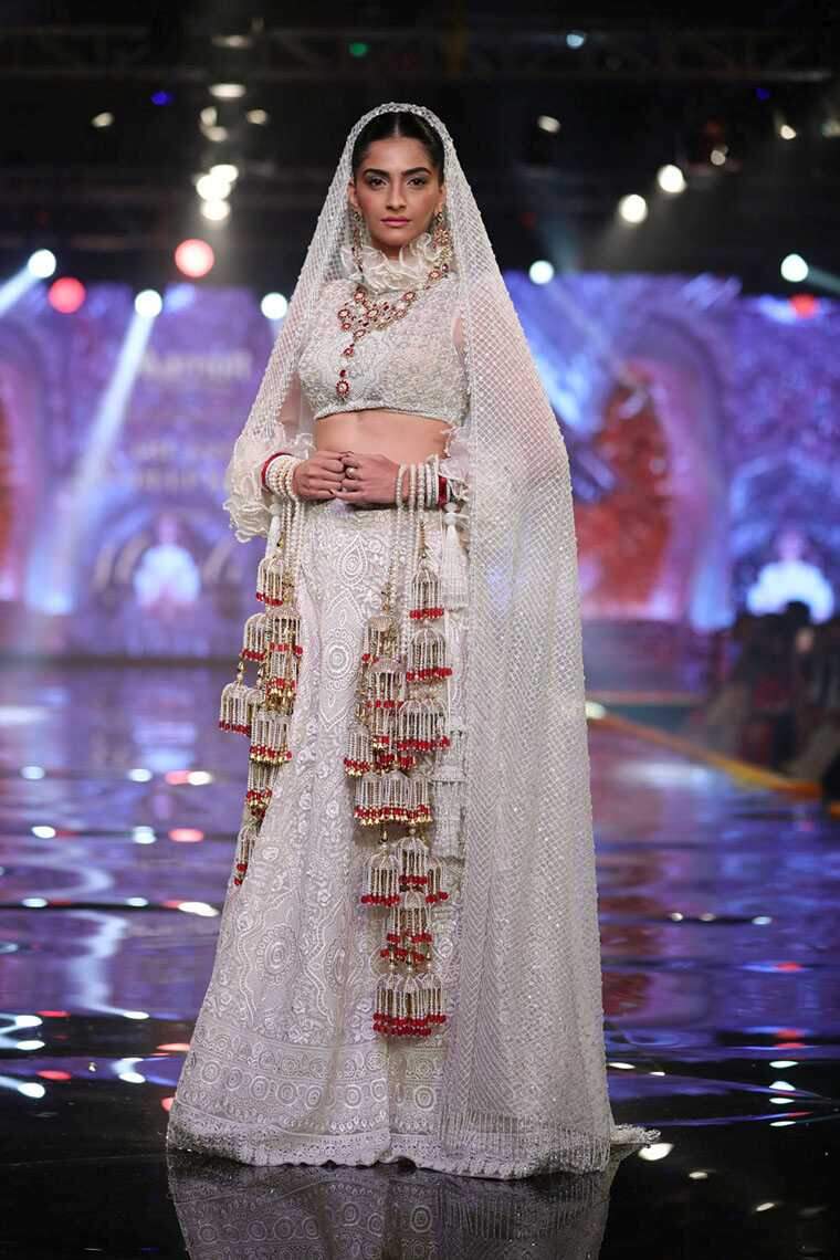 Abu Jani Sandeep Khosla Renaissance 2014 Collection Colourful Embellished  Bridal #Lehenga. | Indian couture, India fashion, Indian fashion