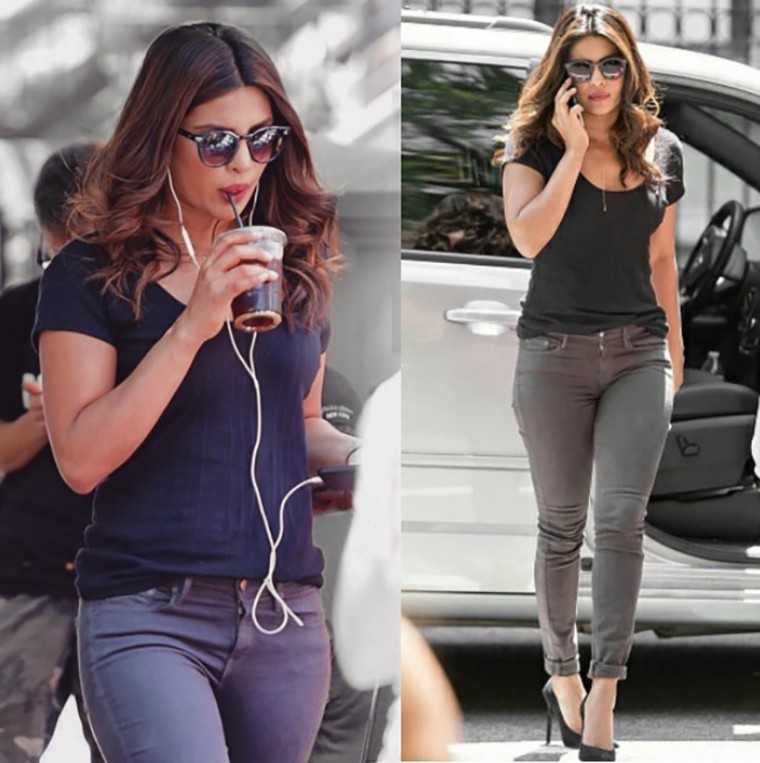 Priyanka Chopra skinny jeans