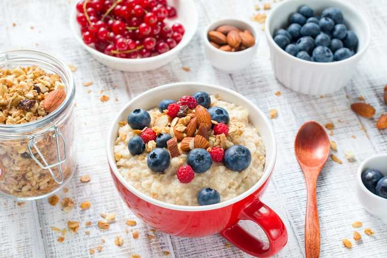 Eat oats for breakfast