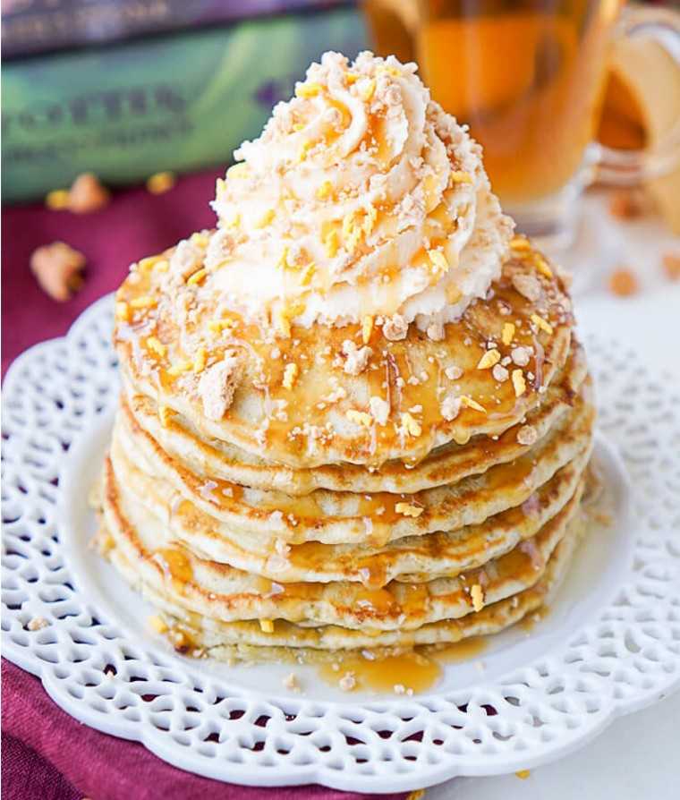 Potter butterbeer pancakes