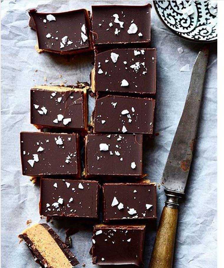 Almond butter chocolate bars