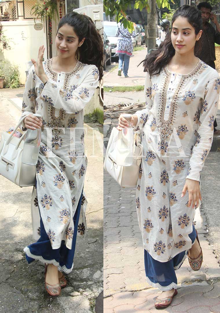 Janhvi Kapoor desi style Femina.in