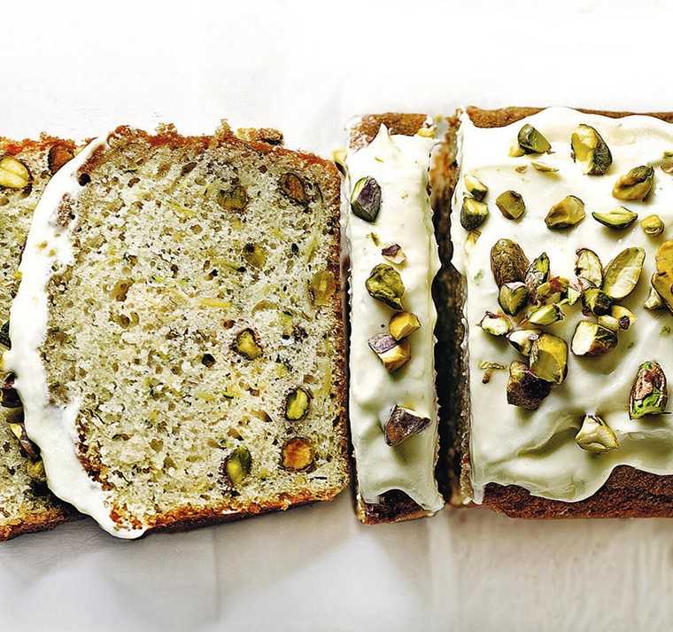 Courgette and lime cake