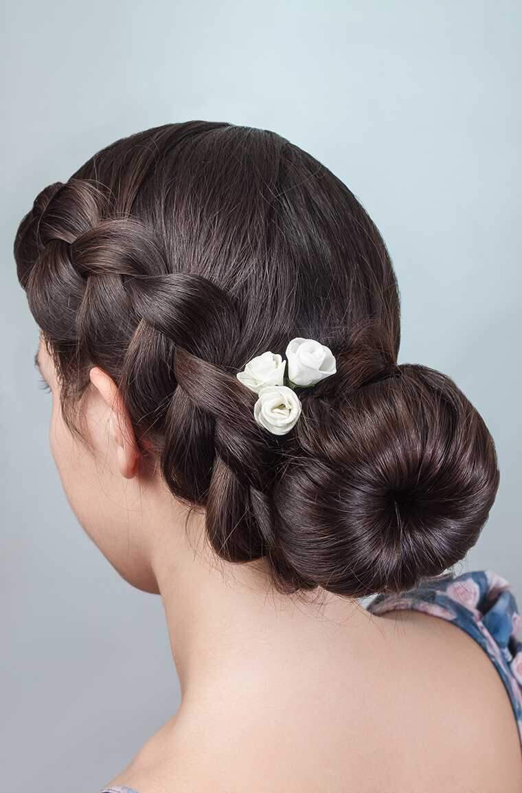 Best 50+ Braided Bun Hairstyles for Brides to Be