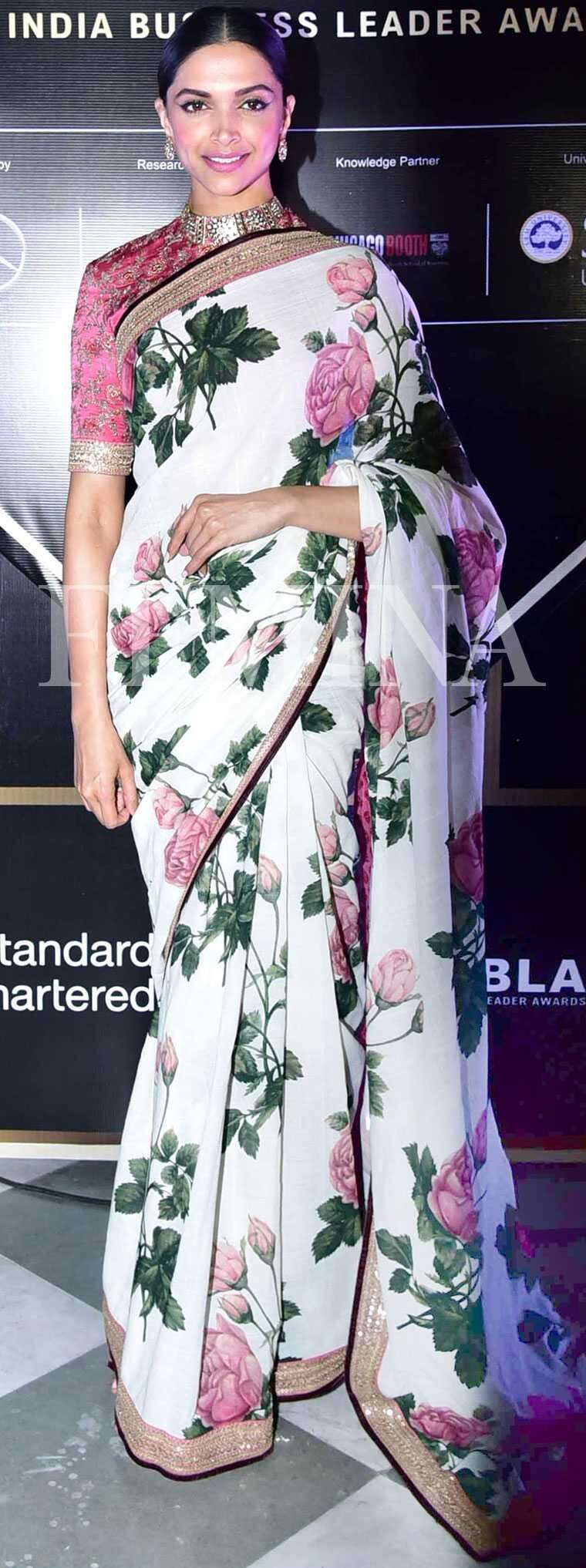 These celebs are obsessed with floral saris | Femina.in