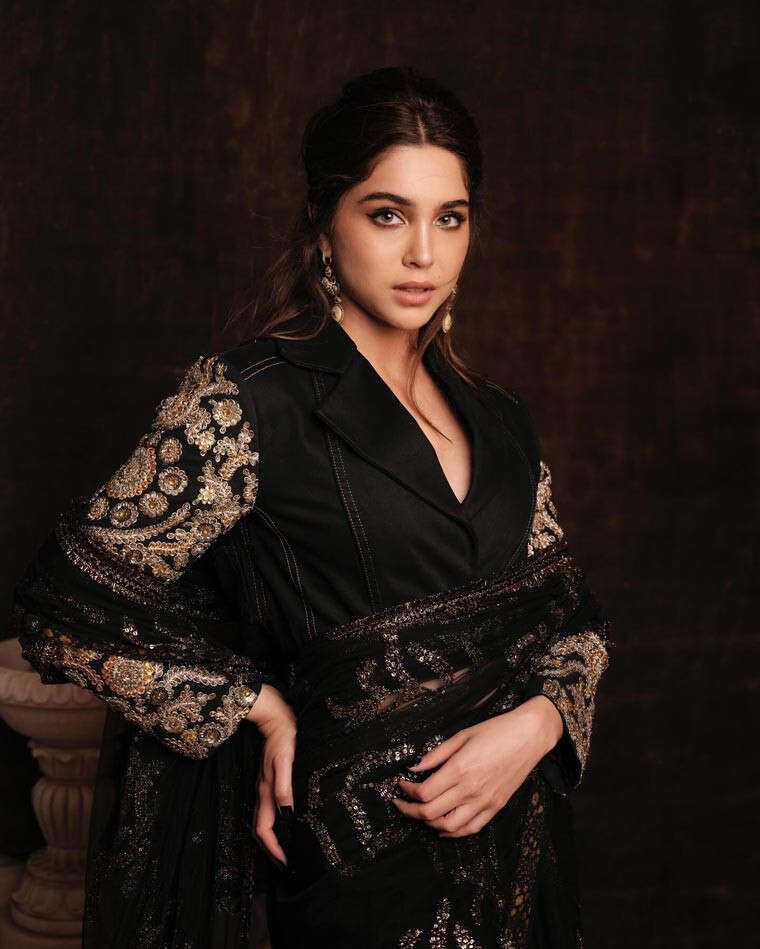 Black & Gold Sabyasachi Sari