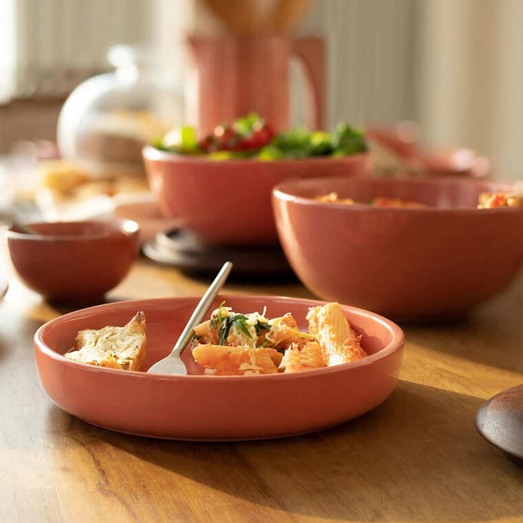 Rustic Reef Ceramic Pasta Bowl From ellementry