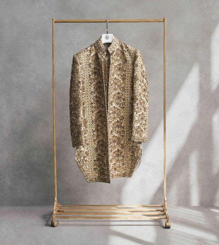 For Men: Basra Sherwani From Saggar Mehra
