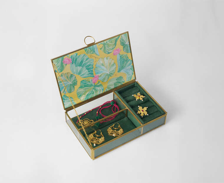 The Lily Pond Jewellery Box From Nicobar