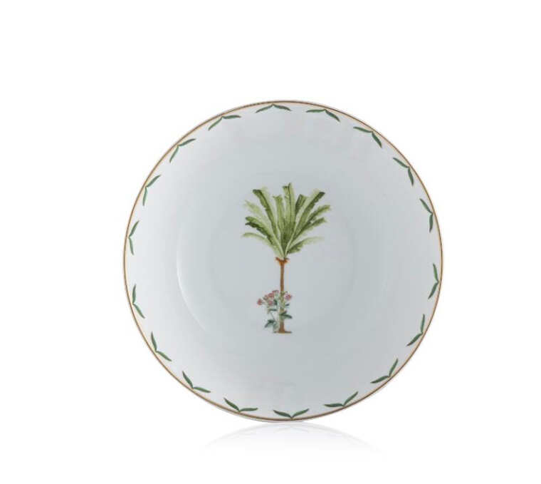 Botanical Porcelain Plate From Studio Earth