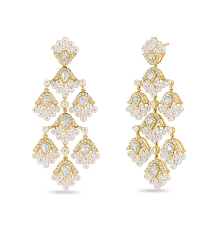 Mogra Chandelier From Mirari Fine Jewels