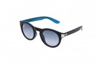 Eddy's Eyewear Black Round Frame Sunglasses (Size-50)(UV Protected)(Medium Size)