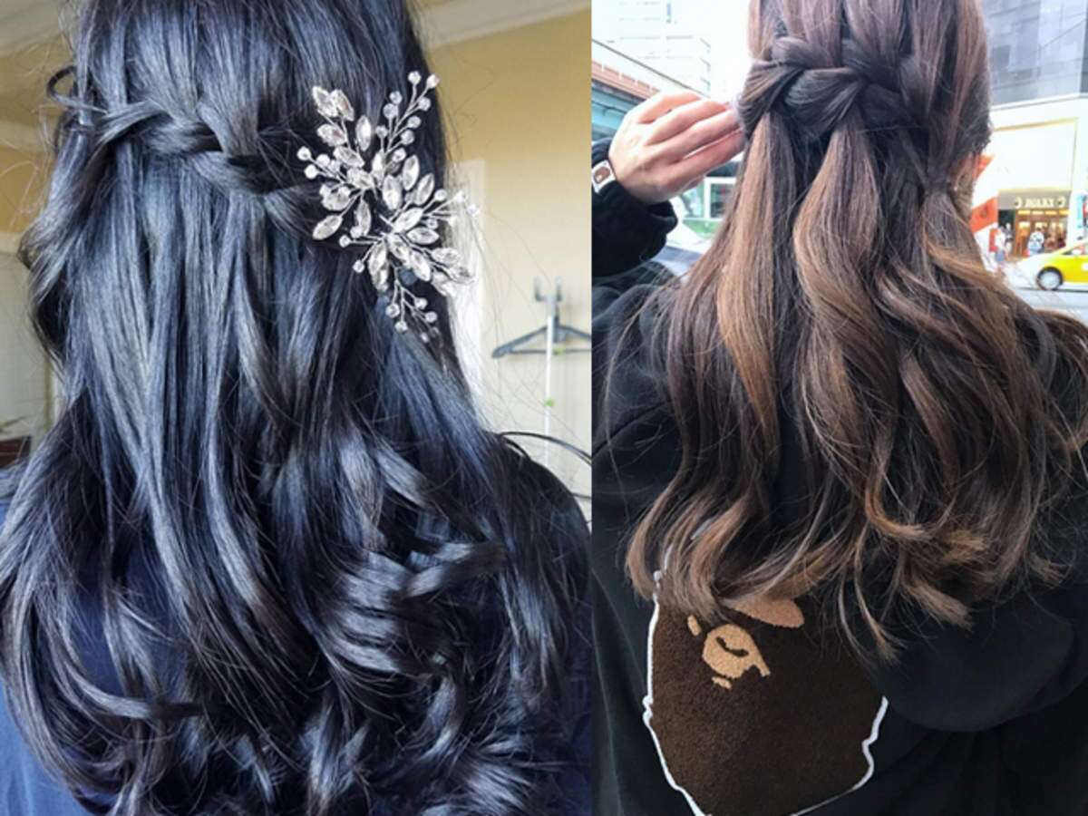 Waterfall braids inspo from Instagram 