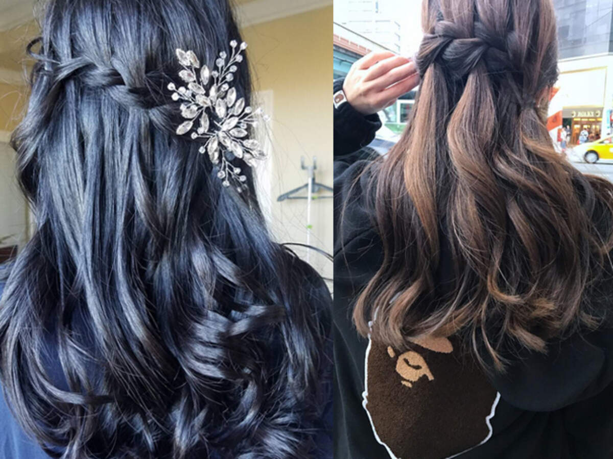 Waterfall braids inspo from Instagram Waterfall braids inspo from Instagram