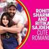 Rohit Sharma and Ritika Sajdehs cute romance