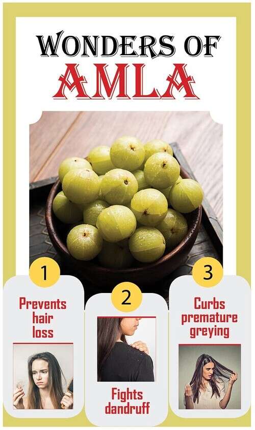 Amla per la cura dei capelli