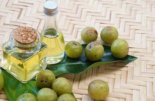 Aceite de amla para el cuidado del cabello