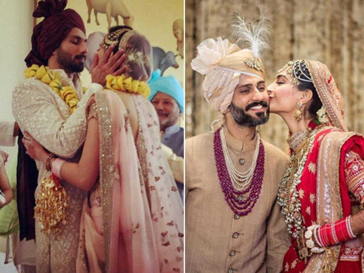 10 Wedding Reception Looks Inspired By B-Town Ladies