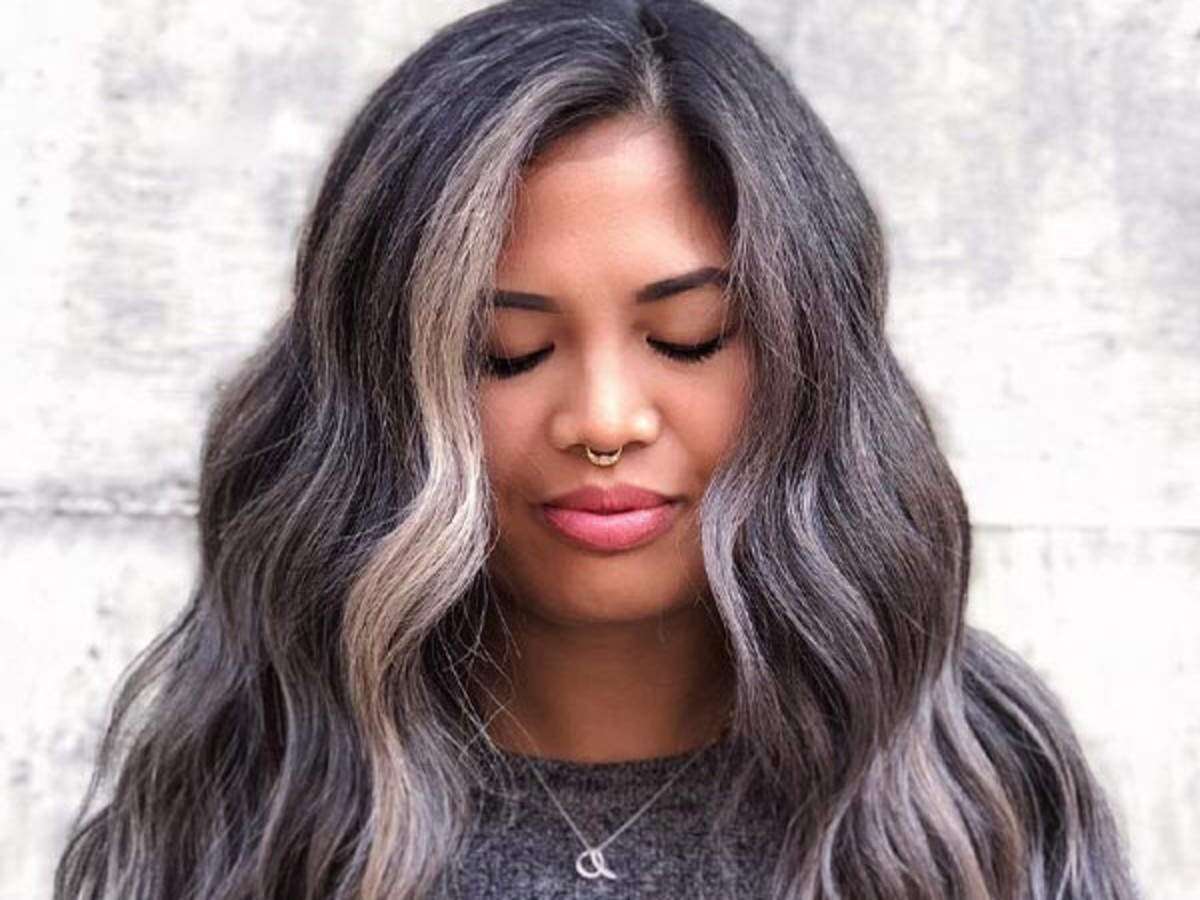 Gray Blending' Is The Gorgeous New Way To Transition Your Hair Glamour |  luxarywedding.com