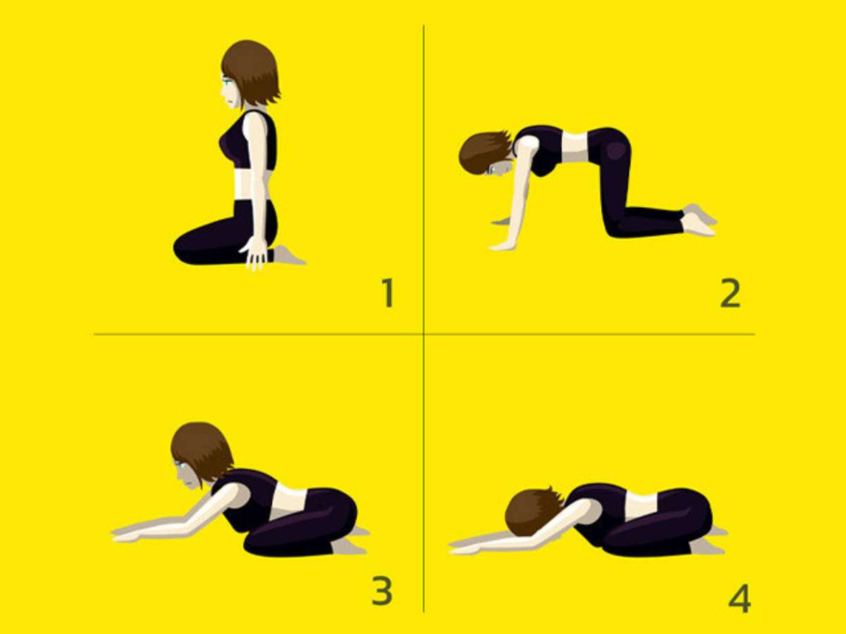 Balasana Child's Pose Yoga Guide PDF Adult Yoga Information