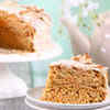 Eggless Vanilla Sponge Cake - Loveandflourbypooja