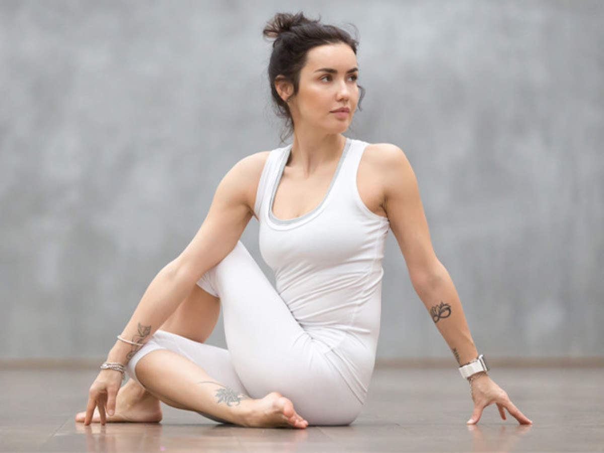 ARDHA MATSYENDRASANA-The Half-Twist Posture: Steps and Benefits