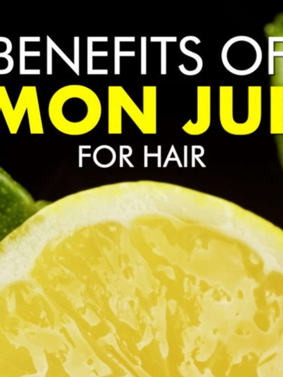 4 Benefits Of Lemon Juice For Hair 