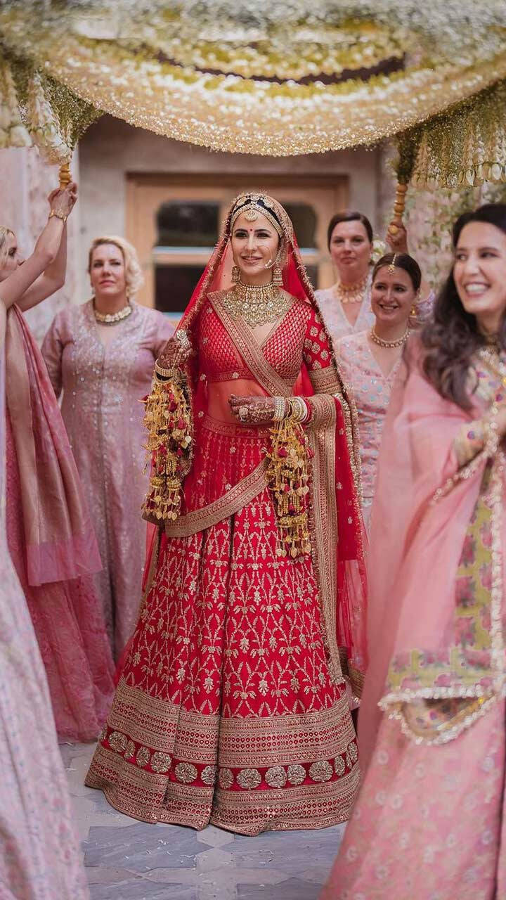 6 Celebrity Wedding Lehengas That Set The Style Bar High