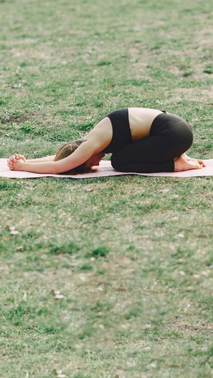 7 Yoga Poses That'll Help You Fall Asleep Faster